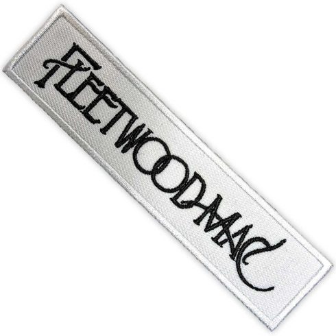 Fleetwood Mac - Text Logo (szőtt) felvarró