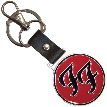 Foo Fighters -FF Logo fém kulcstartó