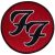 Foo Fighters - FF Logo (szőtt) felvarró