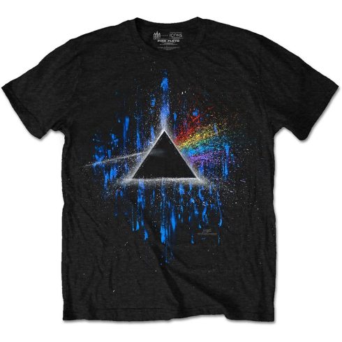 Pink Floyd - Dark Side of the Moon Blue Splatter póló