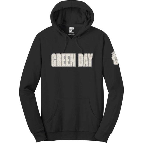 Green Day - Logo & Grenade (Applique Motifs) pulóver