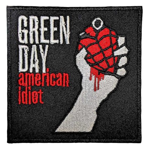 Green Day - American Idiot (szőtt) felvarró