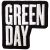 Green Day - Stacked Logo (szőtt) felvarró