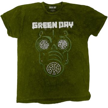 Green Day - Gas Mask (Dip-Dye) póló