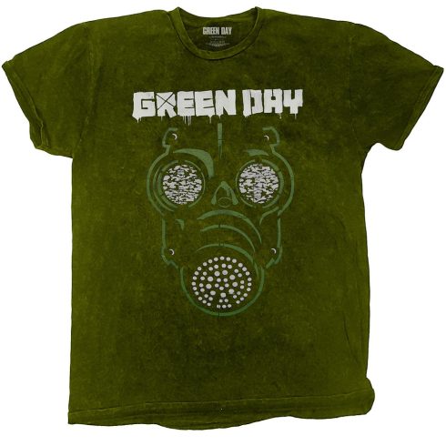 Green Day - Gas Mask (Dip-Dye) póló