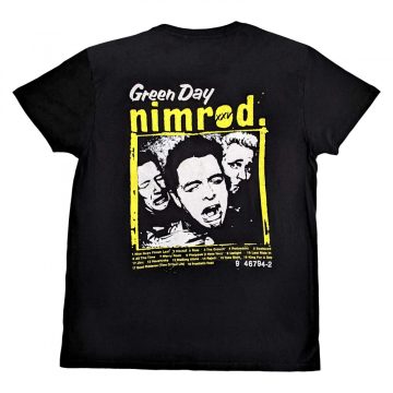 Green Day - Nimrod Breast Print (Back Print) póló