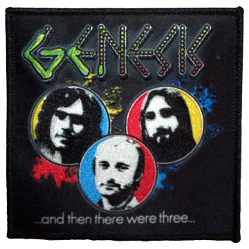 Genesis - And Then There Were Three (szőtt) felvarró