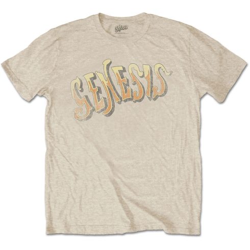 Genesis - Vintage Logo - Golden póló