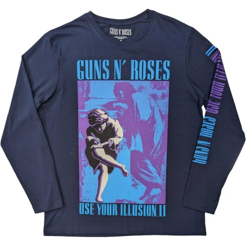 Guns N' Roses - Get In The Ring Tour '91-'92 (Back & Sleeve Print) hosszú ujjú póló