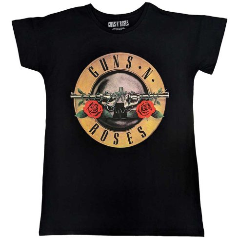 Guns N' Roses - Classic Logo (Back Print) női póló
