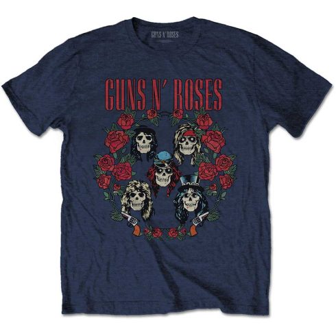 Guns N' Roses - Skulls Wreath póló