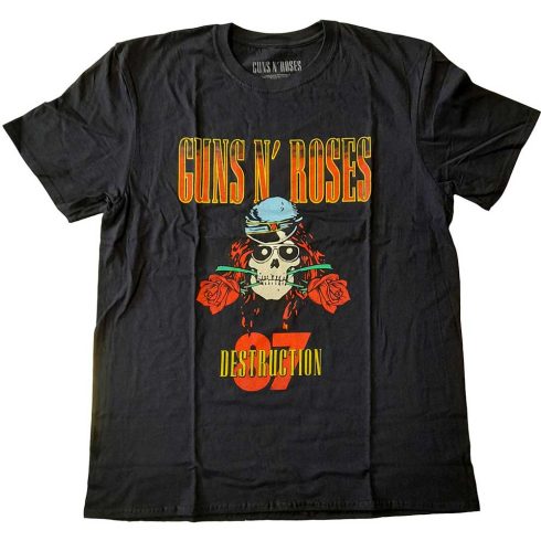 Guns N' Roses - UK Tour '87 (Back Print) póló