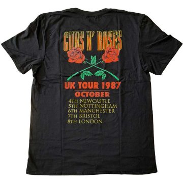 Guns N' Roses - UK Tour '87 (Back Print) póló