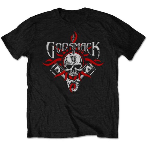 Godsmack - Chrome Pistons póló