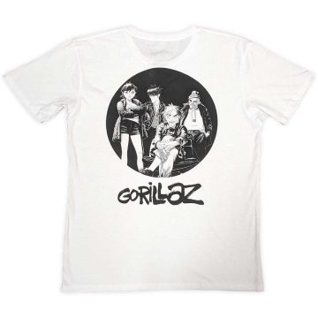 Gorillaz - Song Machine Brush Logo póló
