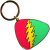 Grateful Dead - Red/Green Plectrum fém kulcstartó
