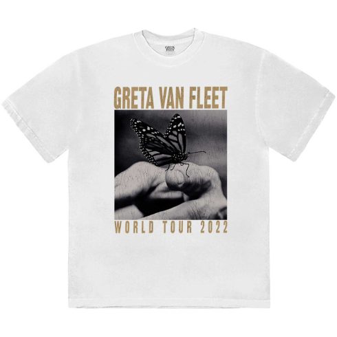 Greta Van Fleet - World Tour Butterfly póló