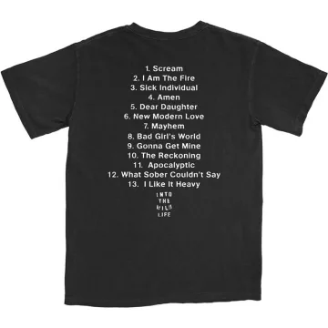 Halestorm - The Wild Cover (Back Print) póló