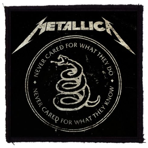 Metallica - Never Cared felvarró