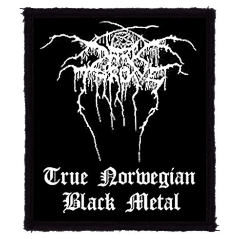 Darkthrone - True Norvegian Black Metal felvarró