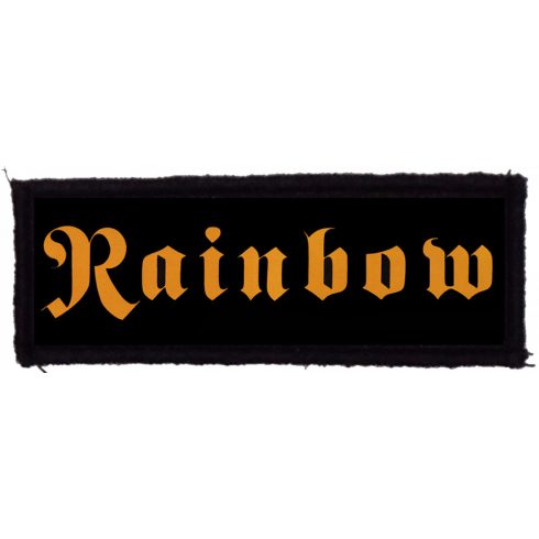 Rainbow - Logo felvarró