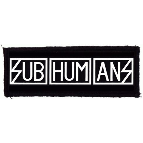 SUBHUMANS - Logo felvarró
