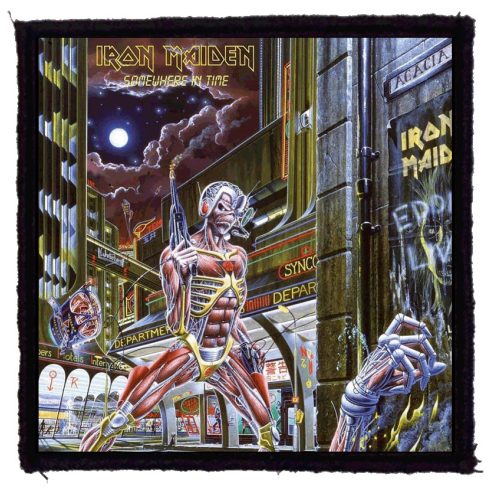 Iron Maiden - Somewhere In Time felvarró