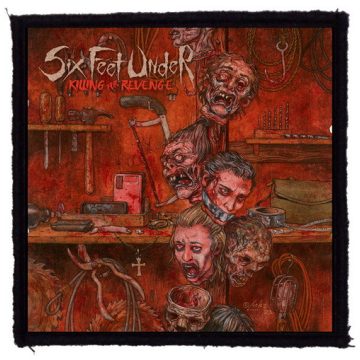 Six Feet Under - Killing For Revenge felvarró