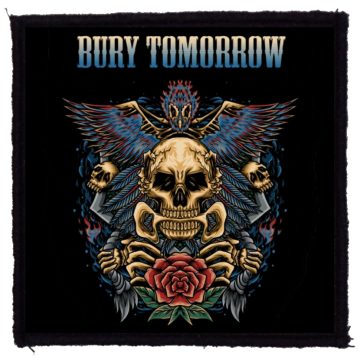 Bury Tomorrow - Skull Rose felvarró