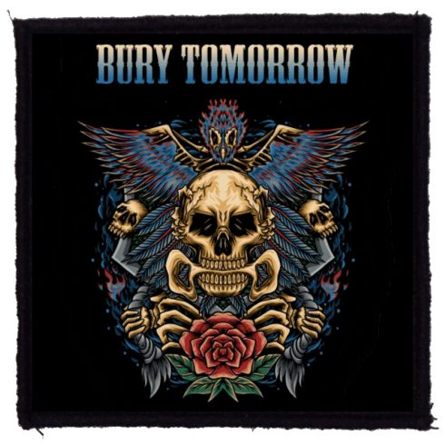 Bury Tomorrow - Skull Rose felvarró