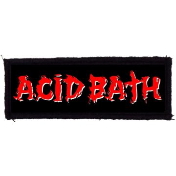 Acid Bath - Logo felvarró