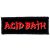 Acid Bath - Logo felvarró