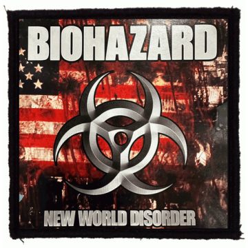 Biohazard - New World Disorder felvarró