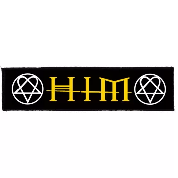 HIM - Logo Superstrip felvarró