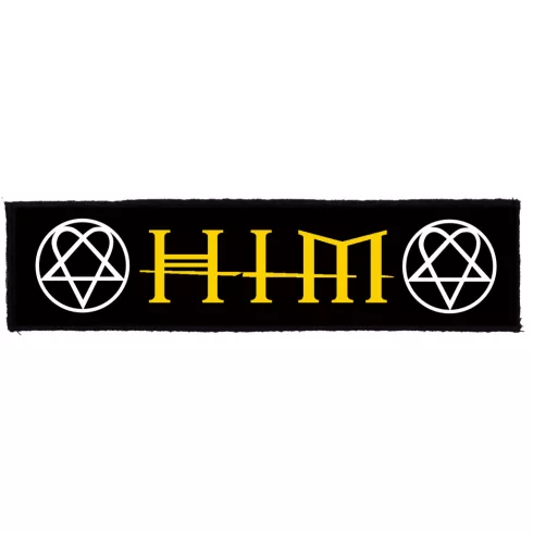 HIM - Logo Superstrip felvarró