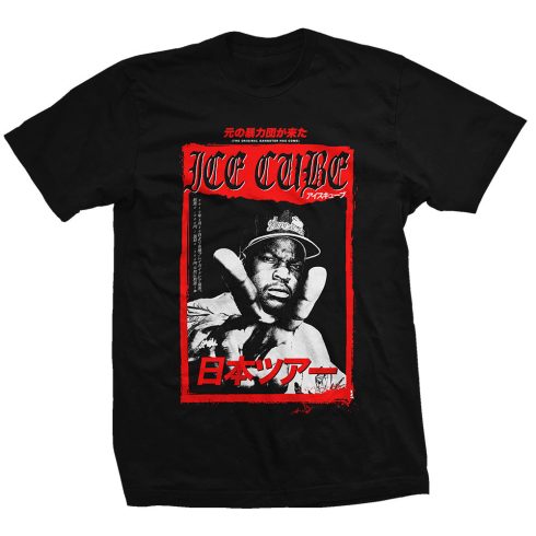 Ice Cube - Kanji Peace Sign (Back Print) póló