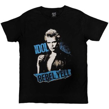 Billy Idol - Rebel Yell Blue póló