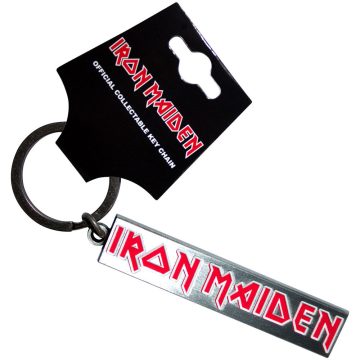  Iron Maiden - Logo fém kulcstartó
