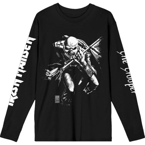 Iron Maiden - 50 Trooper Isolated (Black) hosszú ujjú póló