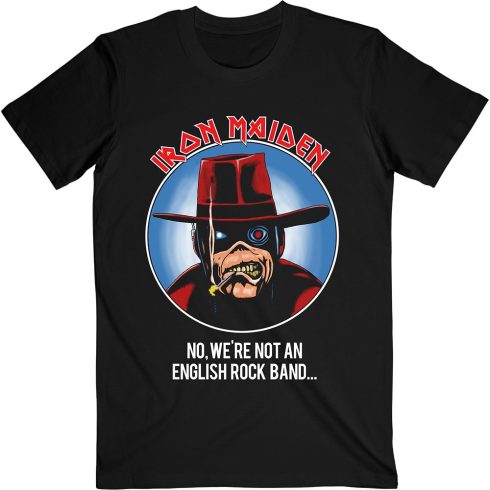 Iron Maiden - Not An English Rock Band (Back Print) póló