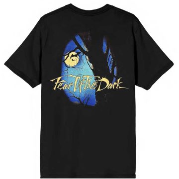   Iron Maiden - Fear of the Dark Oval Eddie Moon (Back Print) póló