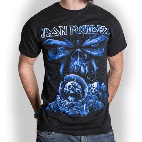Iron Maiden - Final Frontier Blue Album Spaceman póló