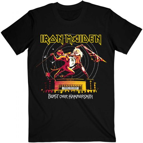 Iron Maiden - Beast Over Hammersmith Eddie & Devil Tonal póló