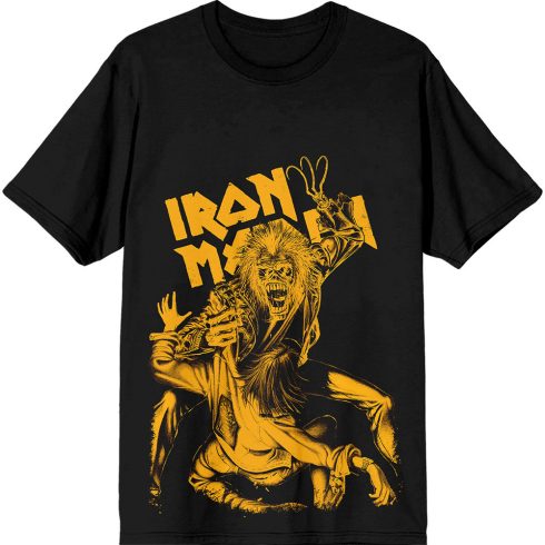 Iron Maiden - No Prayer Claw Jumbo Yellow póló