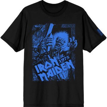 Iron Maiden - Est. 1975 No Prayer Grave Blue (Black) póló