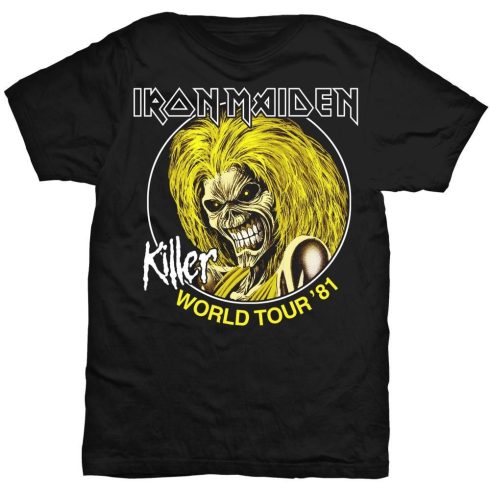 Iron Maiden - Killer World Tour '81 póló