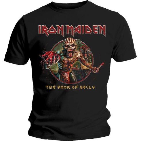 Iron Maiden - Book of Souls Eddie Circle póló