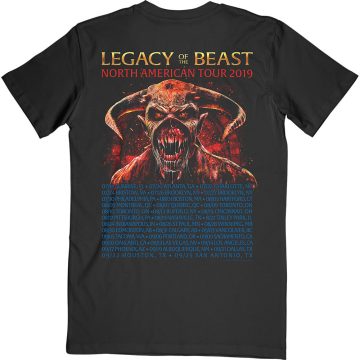 Iron Maiden - Two Minutes to Midnight (Back Print) póló