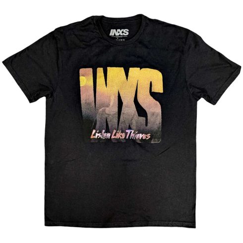 INXS -  Listen Like Thieves Tour (Back Print) póló