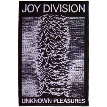 Joy Division - Unknown Pleasures (szőtt) felvarró